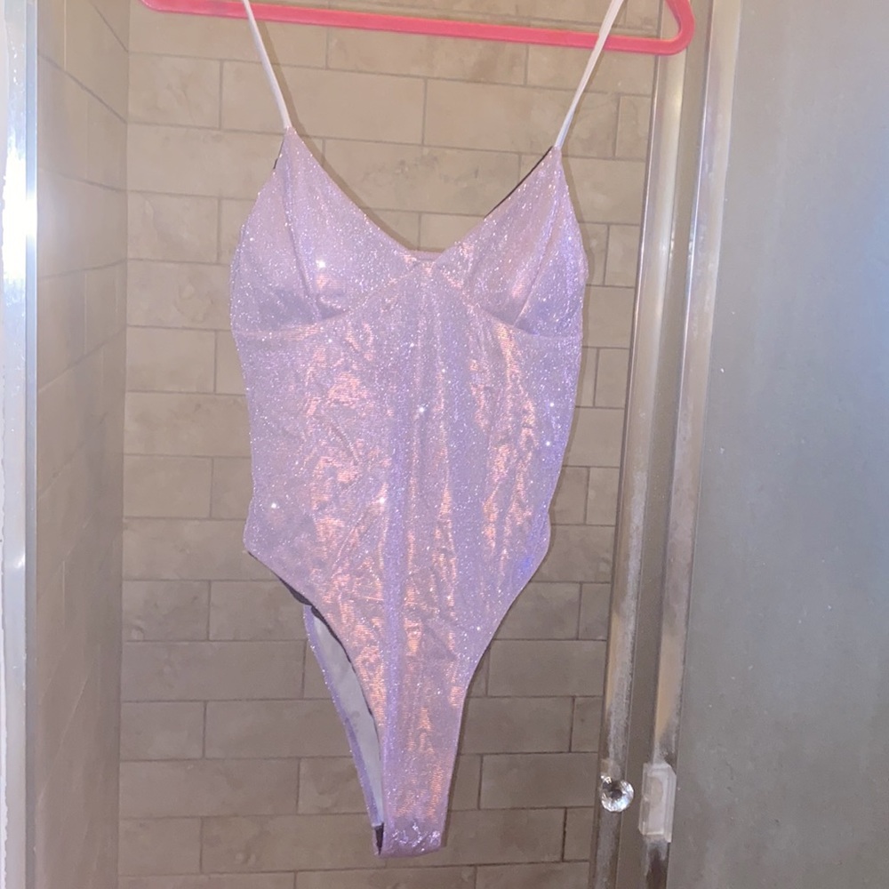 Glittery Sparkle Diva Swimsuit / Bodysuit